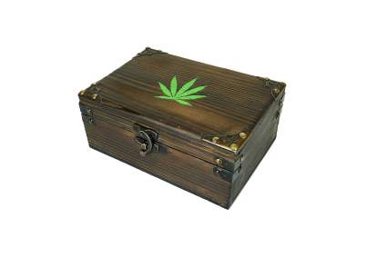 pot leaf box