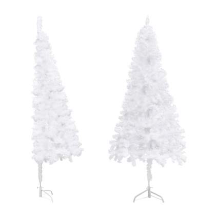 White half christmas tree