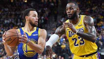 Lebron James Credits Warriors’ Steph Curry After No-Look 3-Pointer Earns Him $100