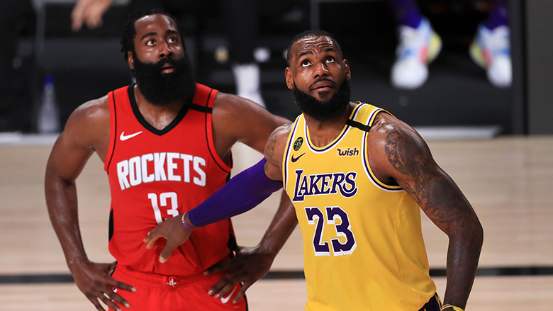 Lakers' LeBron James Reacts to James Harden Trade Parody ...