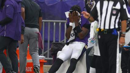 Ravens Star Forced to Sit With COVID-Related Case: Report