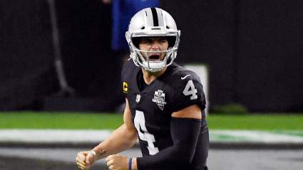 Derek Carr Shows off Son Doing ‘Raiders’ Chant [LOOK]