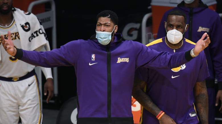 Anthony Davis, Lakers, wondering who dealt it?