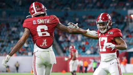 DeVonta Smith Addresses Draft Drama, Giants-Eagles Rivalry