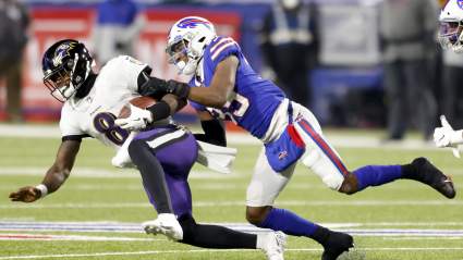Ravens’ Lamar Jackson Injured With Huge Hit [WATCH]