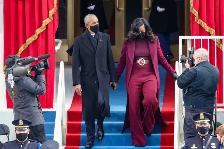 Michelle Obama's Red Pantsuit by Sergio Hudson [PHOTOS]