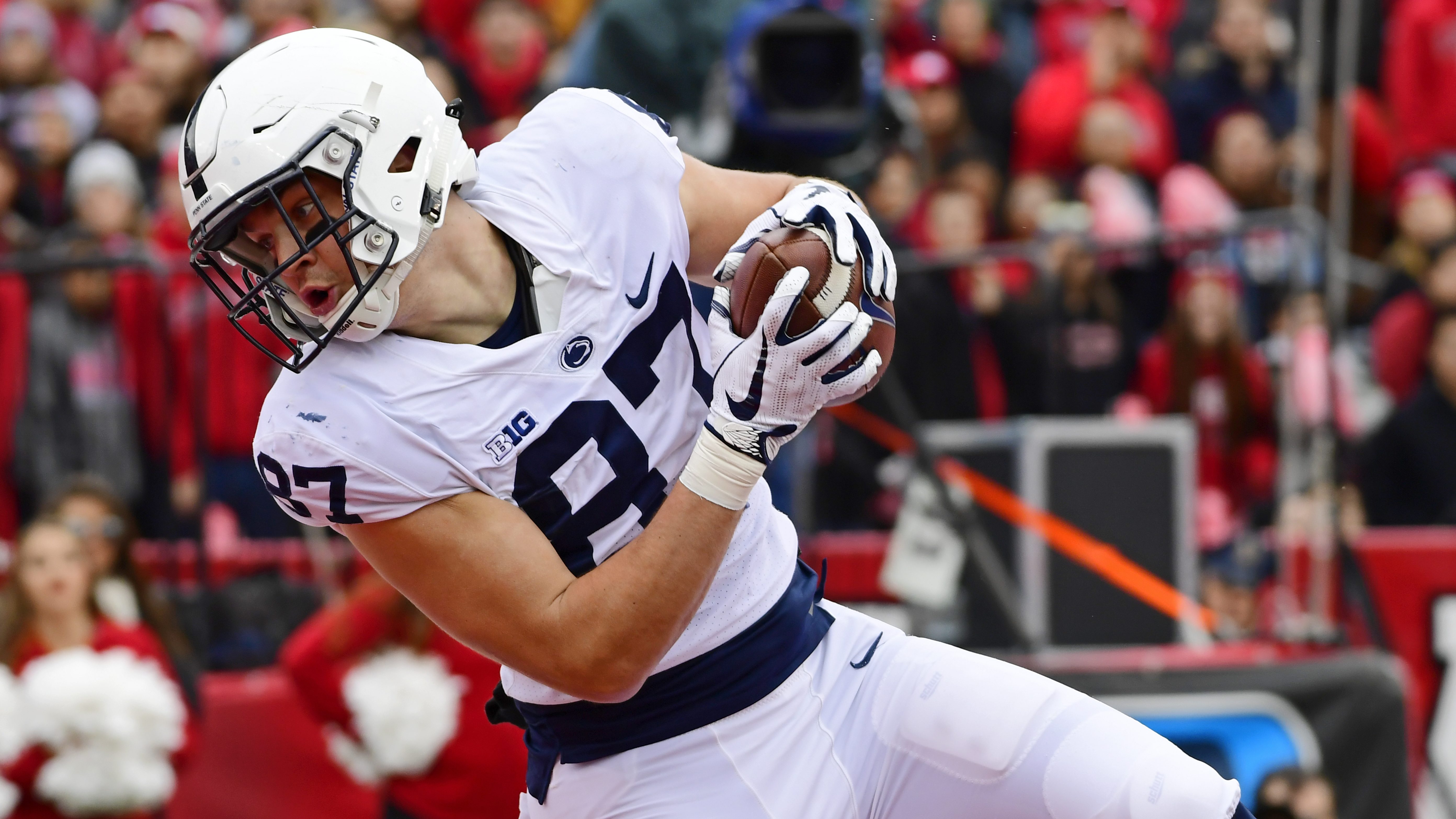 Mass. native nicknamed 'Baby Gronk' drafted by longtime Patriots rival