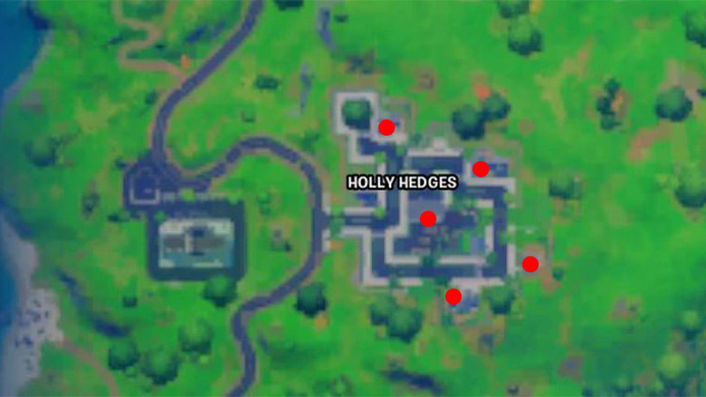 Fortnite: Collect Books from Holly Hedges & Sweaty Sands