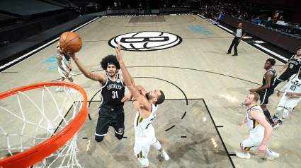 Jarrett Allen Had Unusual Assist During Monster Night