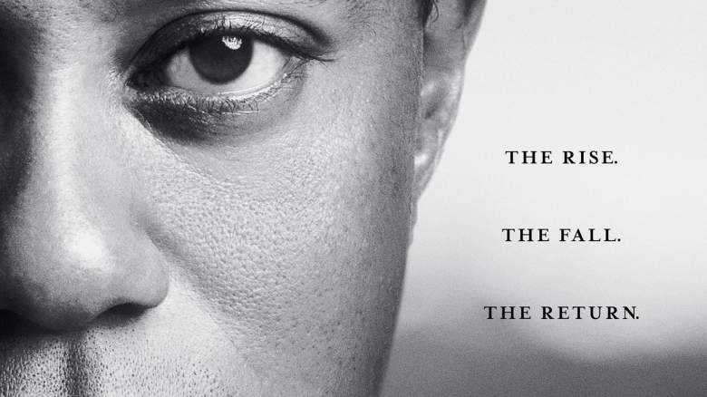 Key art for the HBO Tiger Woods documentary