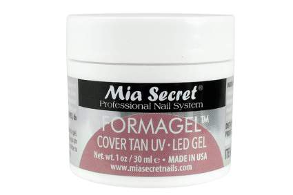 jar of Mia Secret Cover Tan builder gel
