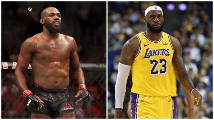 UFC’s Jon Jones Reacts to NBA Superstar LeBron James [WATCH]
