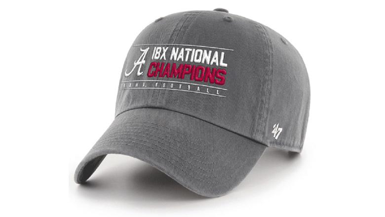 alabama crimson tide national champions hats