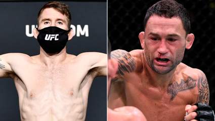 UFC Community Reacts to Violent Flying Knee KO [WATCH]