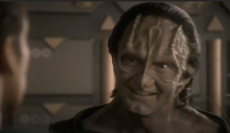 Andrew Robinson as Garak on Star Trek: Deep Space Nine