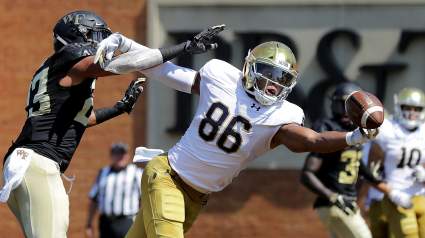 Lions Sign Former Notre Dame Tight End to Futures Deal