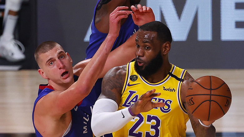 Nikola jokic shop lebron james