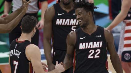 Jimmy Butler Tells Injured Heat Guard to ‘Get Your A** Home’