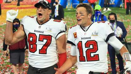 Gronk Has Cryptic Message on Ex-Patriots Star WR Possibly Joining Bucs