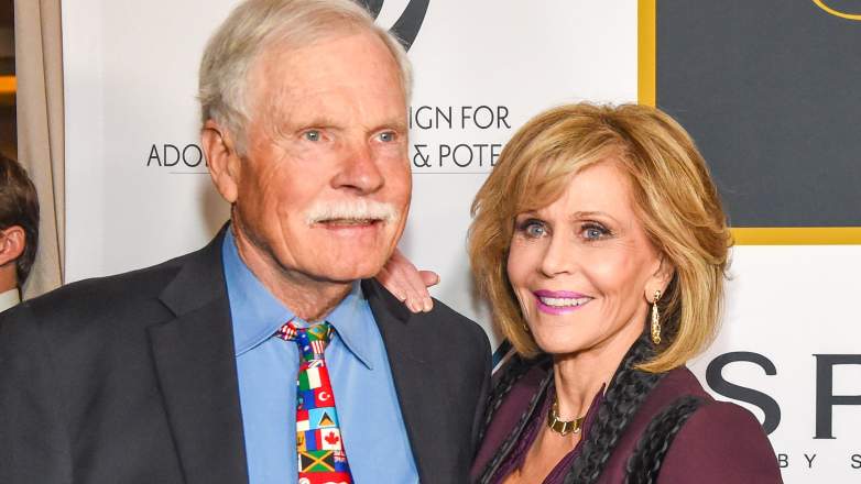 Ted Turner and Jane Fonda attend GCAPP "Eight Decades of Jane" in Celebration of Jane Fonda's 80th Birthday