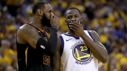 Warriors’ Draymond Green Grabs LeBron James’ Attention
