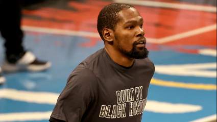 Kevin Durant Takes Big Step as He Eyes Return From Hamstring Injury [WATCH]
