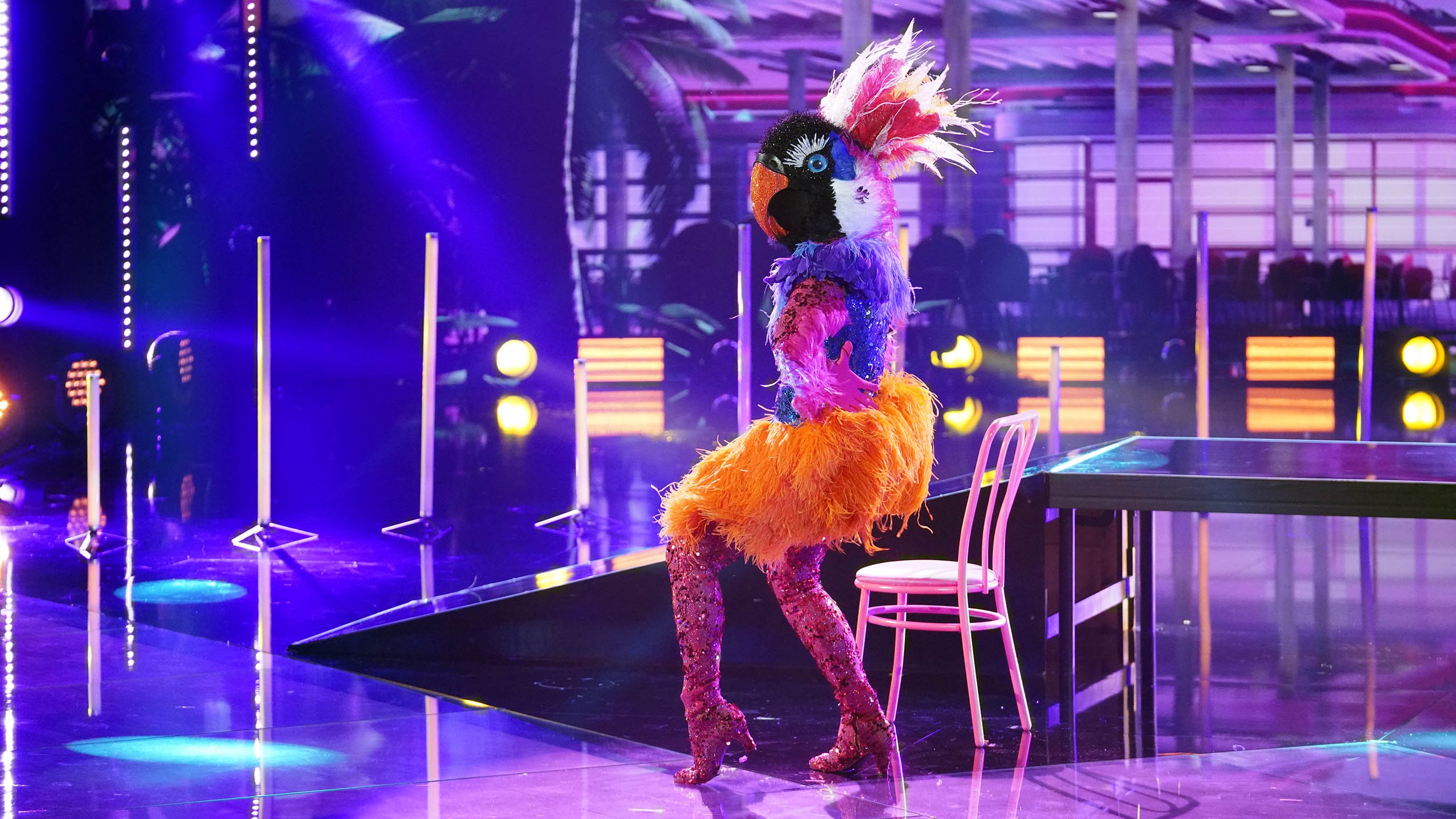 Exotic Bird on 'The Masked Dancer' Clues & Guesses So Far ...