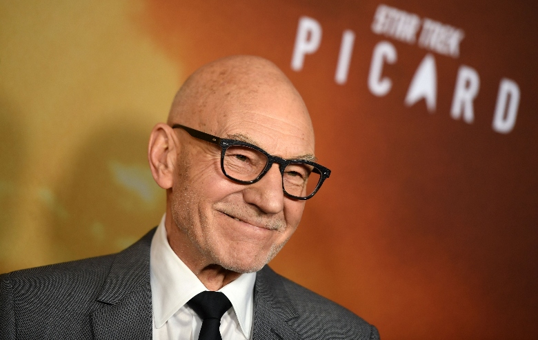 Sir Patrick Stewart attends the Premiere of Star Trek: Picard | Red Carpet Premiere at the Arclight Hollywood, in Hollywood, California