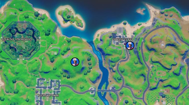 Chug Cannon Fortnite Location Where To Find Chug Cannon Exotic Weapon In Fortnite Heavy Com