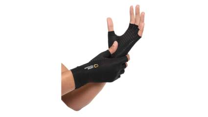 copper compression gaming gloves