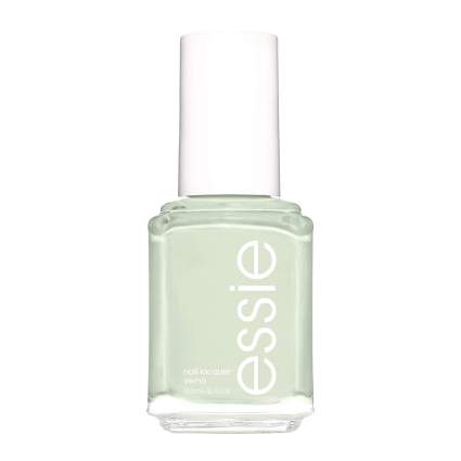 Light pastel safe green Essie nail polish
