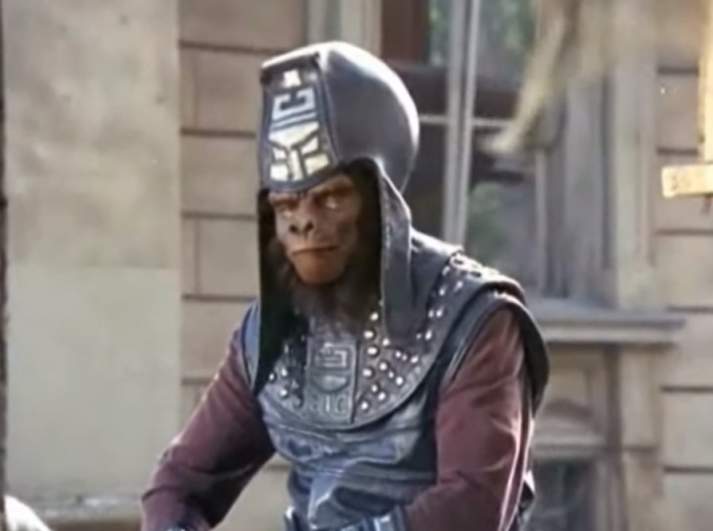 Mark Lenard as General Urko in the Planet of the Apes television series