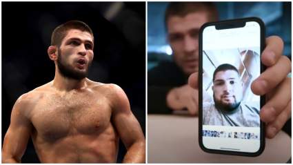 UFC’s Khabib Shares Never-Before-Seen Photos of Infection [LOOK]