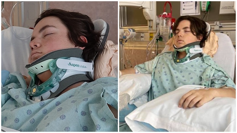 teen impaled sledding accident