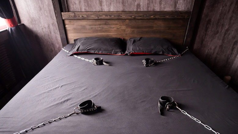 Bed Coverlets with Soft Bands for Cople Anklet Strap Nylon Black