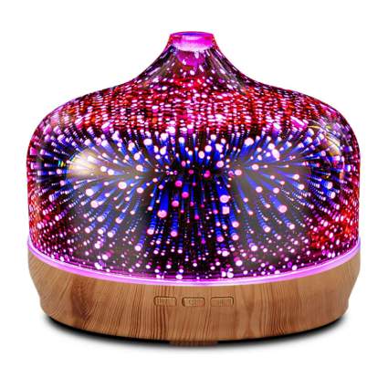 3D glass aromatherapy diffuser