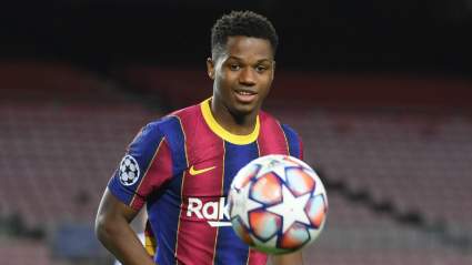 Barcelona Get Potentially Good News on Ansu Fati’s Knee Injury