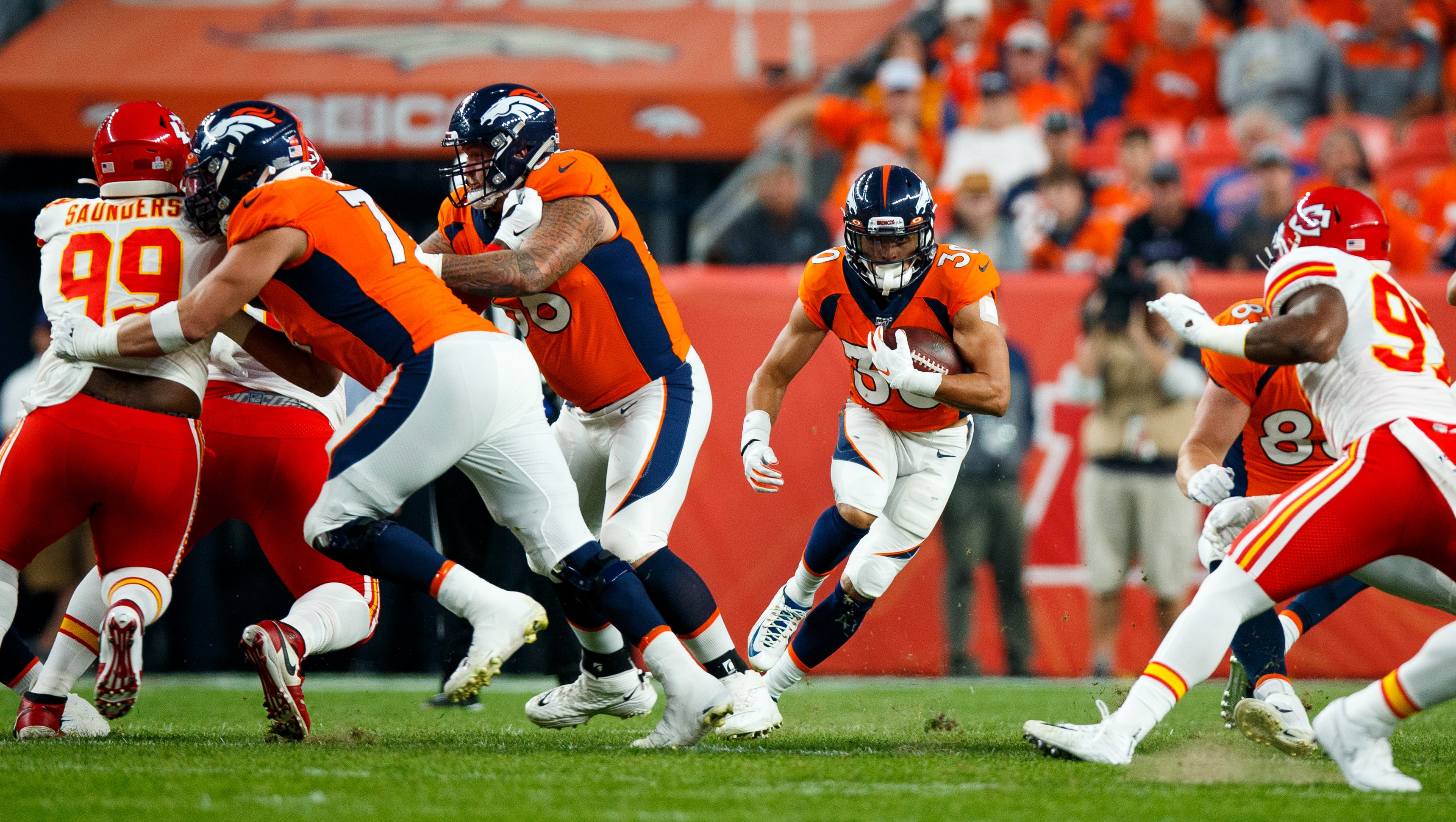 Phillip Lindsay, Broncos 'mutually part ways' after 3 years in Denver, Broncos