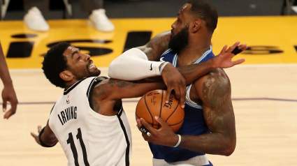 Nets Kyrie Irving Stirs Pot With Message to Lakers LeBron James
