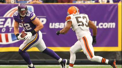 Vikings’ Kyle Rudolph Would ‘Love’ to Join Old Friend in AFC: Report