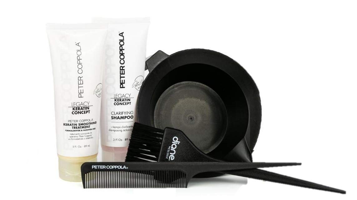 peter coppola keratin smoothing treatment kit