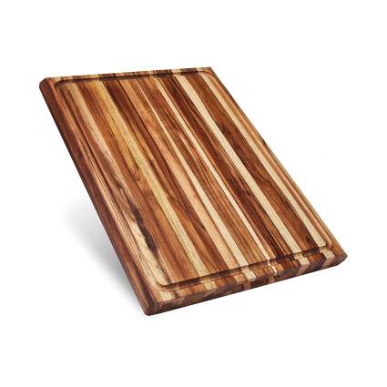 Sonder Los Angeles Extra Large Reversible Teak Wood Cutting Board