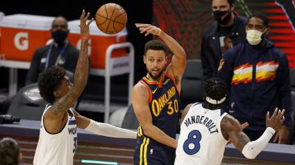 Warriors Star Steph Curry on Pace to Make History Against Lakers