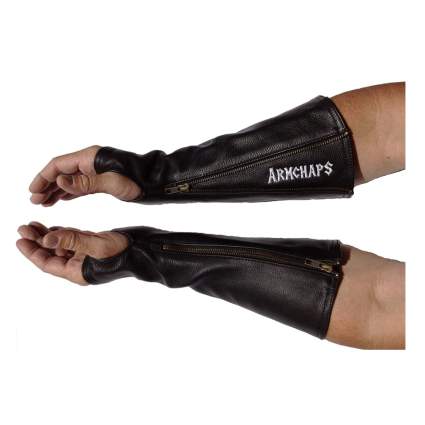 leather arm guards