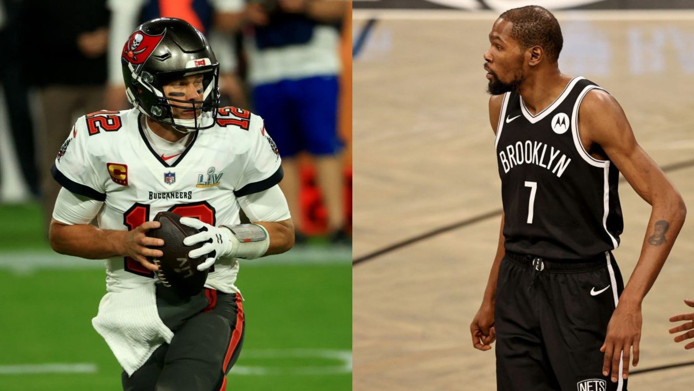 Buccaneers Tom Brady Sends Message To Nets Kevin Durant