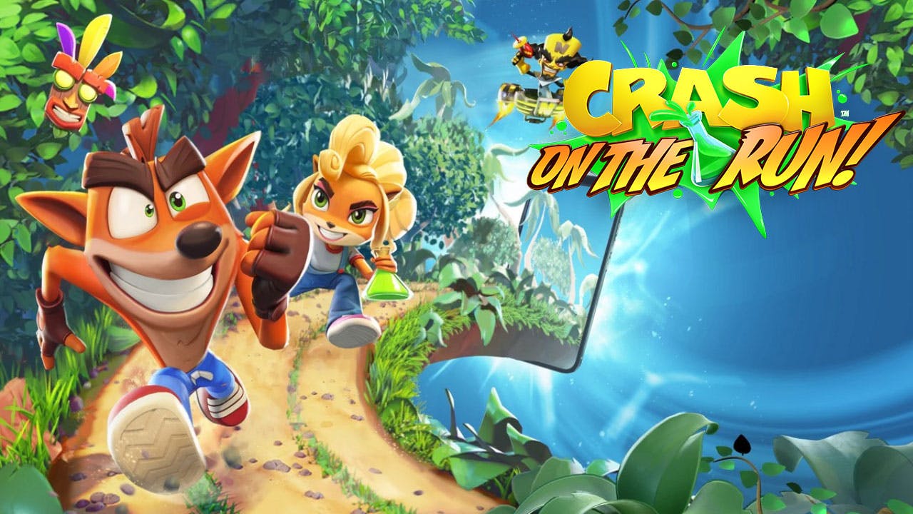 Crash Bandicoot: On the Run! lets you smash your way through
