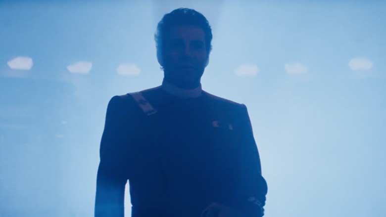 William Shatner as Kirk in The Wrath of Khan