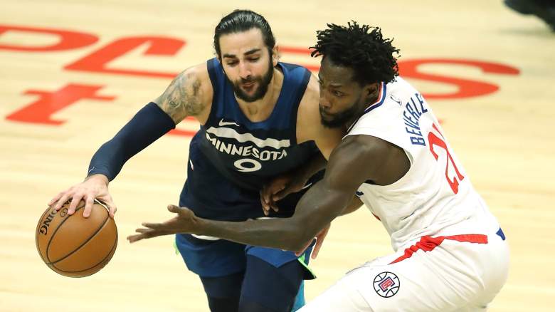 Ricky Rubio, left, and the Clippers' Patrick Beverley