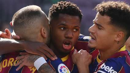 Koeman Offers Gloomy Injury Update on Ansu Fati & Coutinho