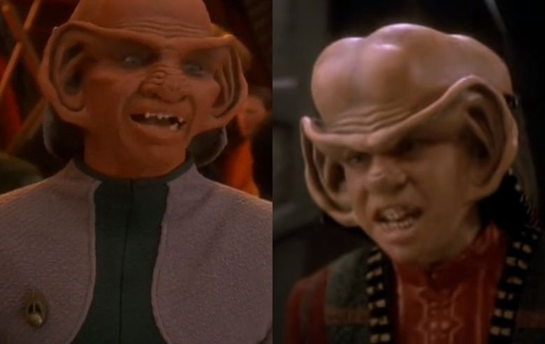 Rom and Nog, Ferengi characters from "Star Trek: Deep Space Nine"